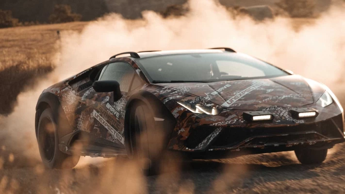 Teaser vom Lamborghini Huracan Sterrato sind hier