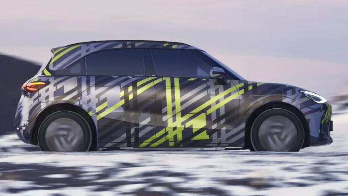 Neue Bilder des elektrischen Smart #1 SUV für 2022
