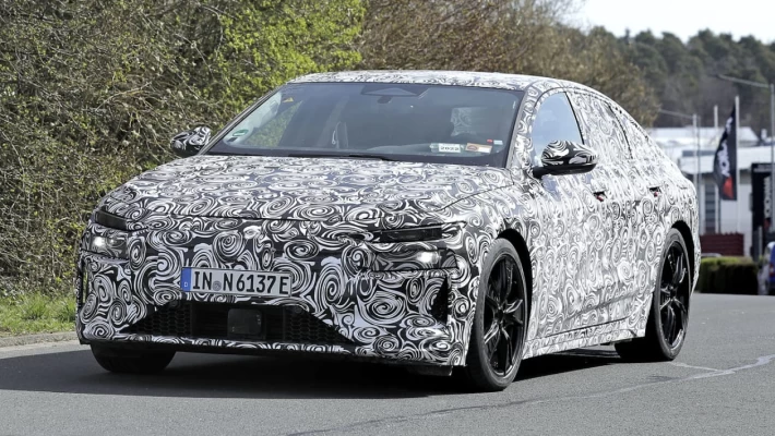 Audi A6 e-tron Elektroauto: erste Spionagebilder der Serienversion