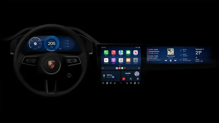 Großes Apple CarPlay-Update bringt benutzerdefinierte Zifferblätter für EVs wie den Porsche Taycan