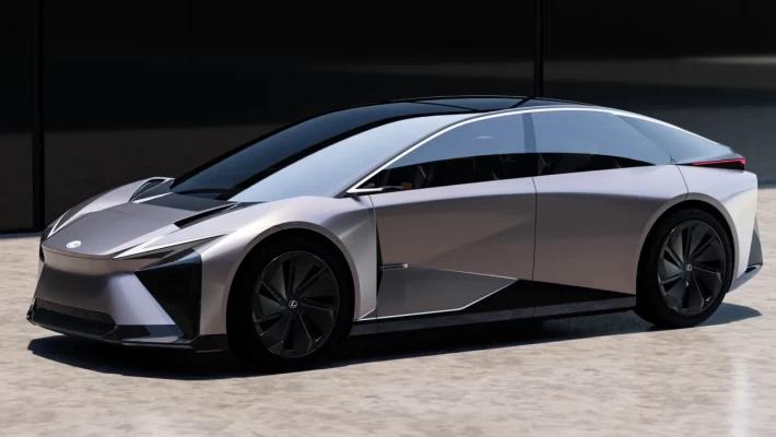 Lexus LF-ZC ist ein 500-Meilen-Rivale für das Tesla Model 3, hergestellt aus... Bambus?