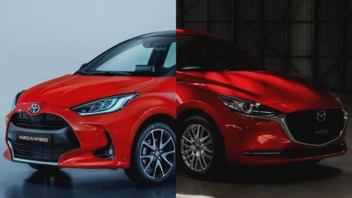 Der neue Mazda 2 wird die aktualisierte Version des Toyota Yaris